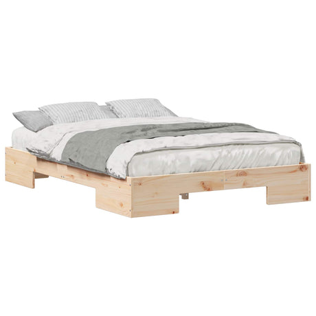 Vidaxl bedframe bruin 120 x 190 cm