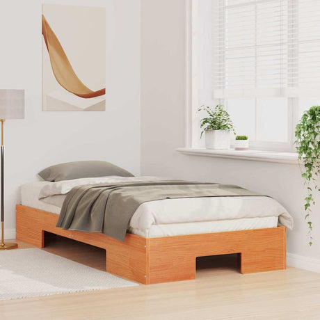 Vidaxl bedframe bruin 100 x 200 cm
