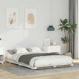 Vidaxl bedframe wit 140 x 190 cm massief grenenhout
