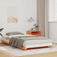 Vidaxl bedframe wasbruin 100 x 210 cm massief grenenhout