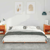 Vidaxl bedframe wasbruin 180 x 210 cm massief grenenhout