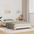 Vidaxl bedframe bruin 80 x 220 cm massief grenenhout