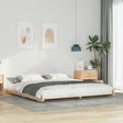 Vidaxl bedframe bruin 200 x 220 cm massief grenenhout
