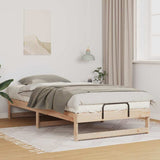 Vidaxl bedframe bruin 100 x 200 cm massief grenenhout