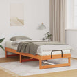Vidaxl bedframe bruin 80 x 200 cm massief grenenhout