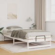 Vidaxl bedframe wit 90 x 220 cm massief grenenhout