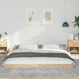 Vidaxl bedframe bruin 180 x 220 cm massief grenenhout