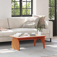 Vidaxl salontafel wasbruin 80 x 50 x 31 cm massief grenenhout