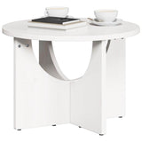 Vidaxl salontafel wit 50 x 50 x 35 cm massief grenenhout