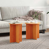 Vidaxl salontafel 2 st wasbruin 41.5 x 41.5 x 46 cm