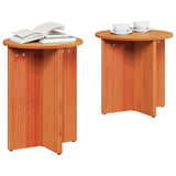 Vidaxl salontafel 2 st wasbruin 41.5 x 41.5 x 46 cm