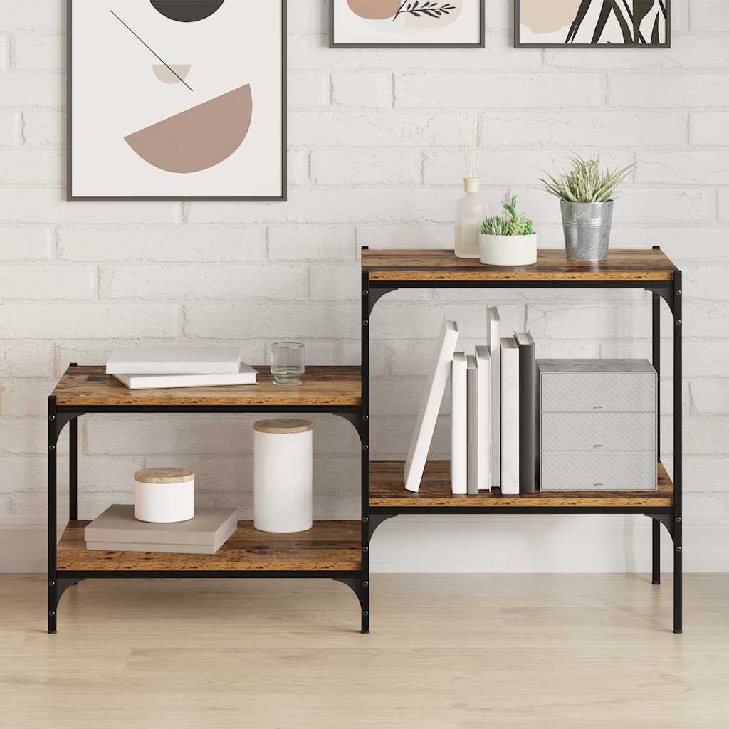Vidaxl boekenplank bord 3-laags 4 st 60 x 40 x 1,5 cm bewerkt hout