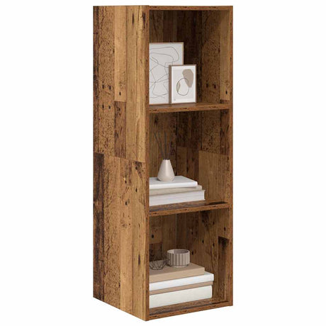 Vidaxl tv-meubelset 37 x 37 x 107 cm oud hout bewerkt hout