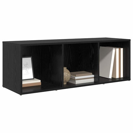 Vidaxl tv-meubelset 72 x 35 x 37 cm zwart bewerkt hout