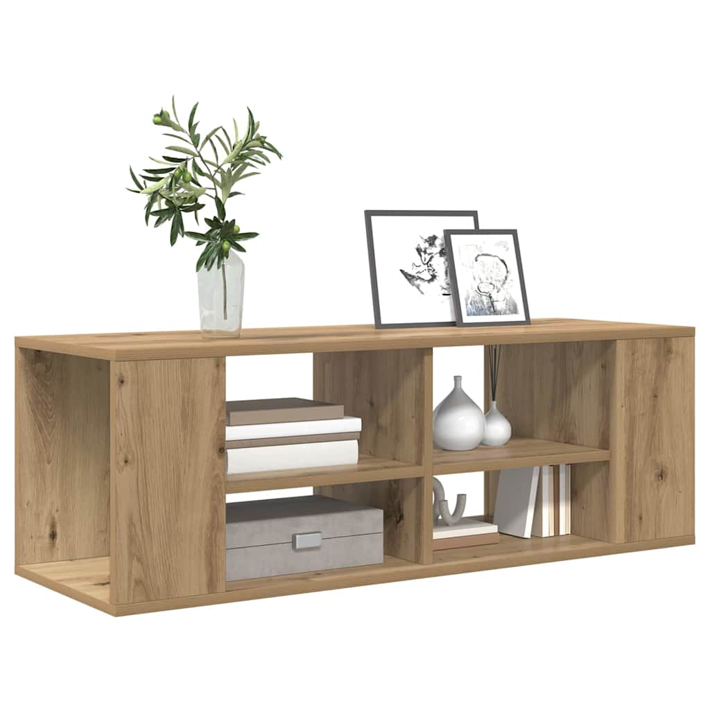 Vidaxl tv-meubelset 102 x 35 x 35 cm artisan eiken bewerkt hout