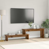 Vidaxl tv-meubelset 180,5 x 30 x 43 cm oud hout bewerkt hout