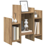 Vidaxl bijzetkast artisan eiken 60 x 26 x 60 cm bewerkt hout