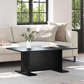 Vidaxl salontafel zwart eiken 103,5 x 60 x 40 cm bewerkt hout