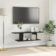 Vidaxl tv-meubelset 103 x 30 x 26,5 cm zwart bewerkt hout