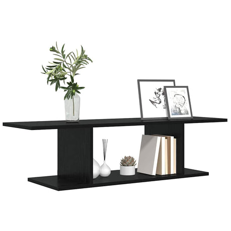 Vidaxl tv-meubelset 103 x 30 x 26,5 cm zwart bewerkt hout
