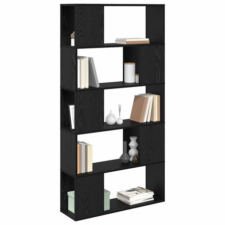 Vidaxl tv-meubelset 80 x 24 x 156 cm zwart bewerkt hout
