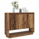 Vidaxl dressoir oudhout 97 x 29 x 75 cm bewerkt hout