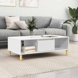 Vidaxl salontafel wit 102 x 55 x 35 cm bewerkt hout