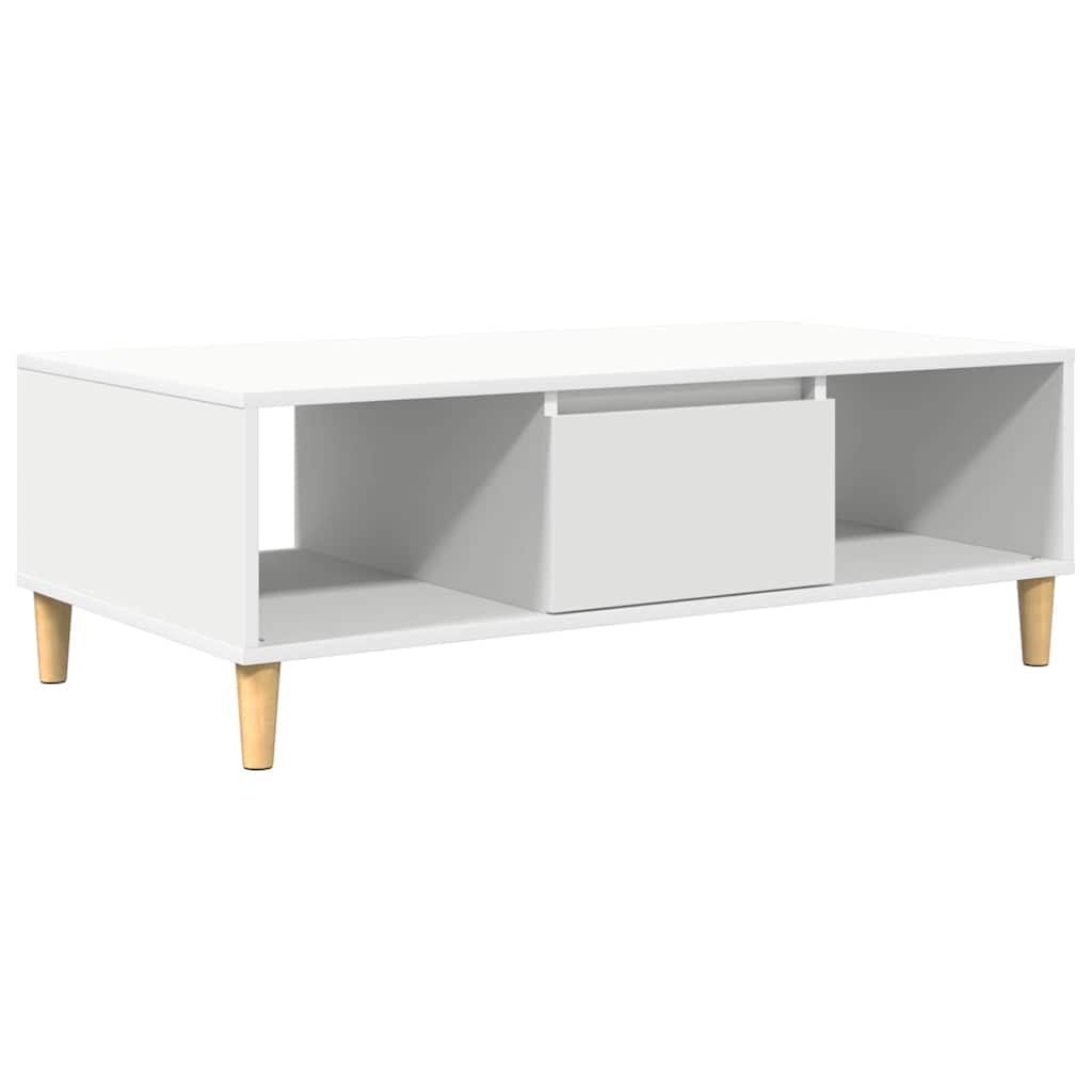 Vidaxl salontafel wit 102 x 55 x 35 cm bewerkt hout