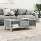 Vidaxl salontafel grijs sonoma 102 x 55 x 35 cm bewerkt hout
