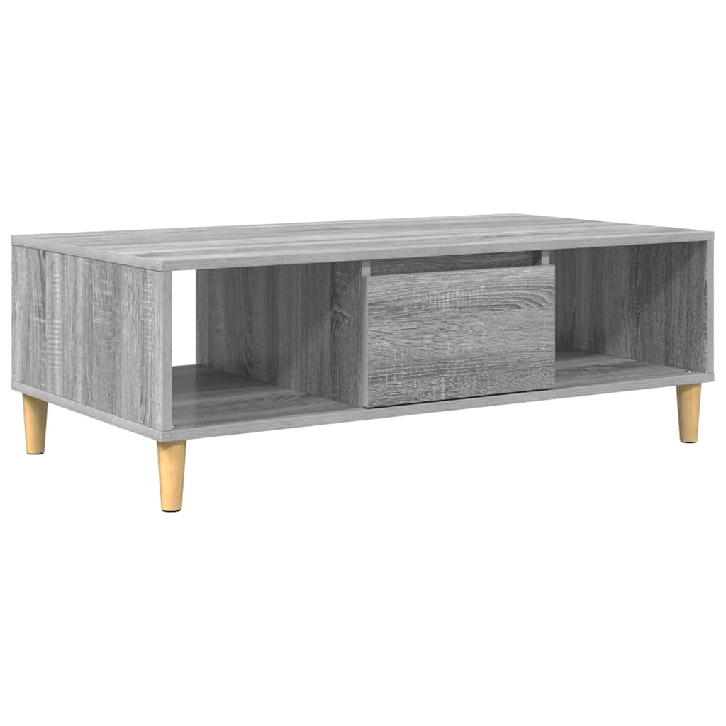 Vidaxl salontafel grijs sonoma 102 x 55 x 35 cm bewerkt hout