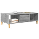 Vidaxl salontafel grijs sonoma 102 x 55 x 35 cm bewerkt hout