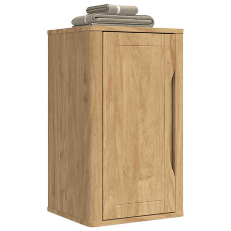 Vidaxl badkamer wandkast met plank floro wasbruin 35 x 30 x 60 cm