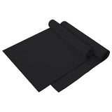 Vidaxl sporthanddoeken 2 pcs zwart 140 x 70 cm polyester en polyamide