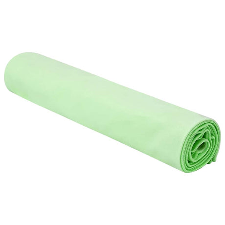 Vidaxl sporthanddoeken 2 st groen 140 x 70 cm polyester en polyamide