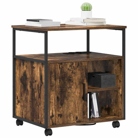 Vidaxl kast met oplaadstation 61 x 46 x 67 cm bewerkt hout