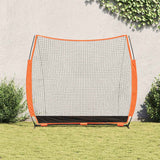 Vidaxl golf trainingshulpmiddel zwart 250 x 106,5 x 210 cm polyester