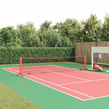 Vidaxl tennisnet zwart en rood 396 x 92 x 87 cm polyester