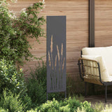 Vidaxl tuin privacy screen antraciet 32 x 140 cm koudgewalst staal