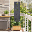 Vidaxl tuin privacy screen antraciet 32 x 140 cm koudgewalst staal