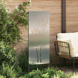 Vidaxl tuin privacy screen zilver 50 x 140 cm gegalvaniseerd staal