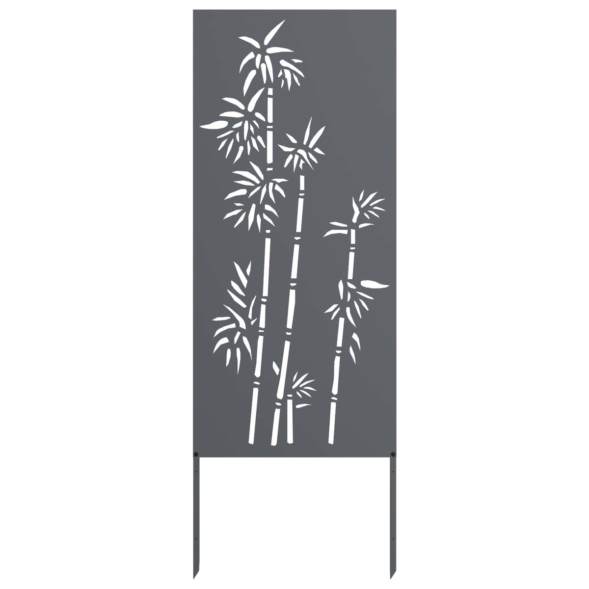 Vidaxl tuin privacy screen antraciet 50 x 140 cm koudgewalst staal