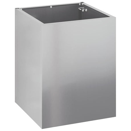 Vidaxl plantenbak gegalvaniseerd staal 32 x 32 x 40 cm