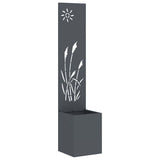Vidaxl tuin privacy screen fretwerk antraciet 50 x 32 x 150 cm