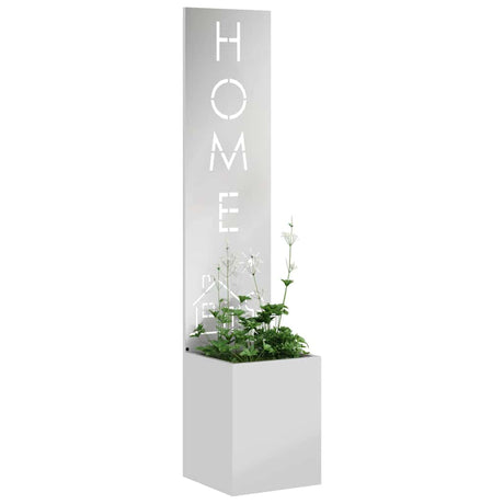 Vidaxl tuin privacy screen fretwerk zilver 32 x 32 x 150 cm