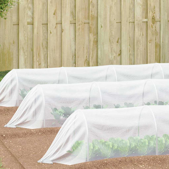 Vidaxl insecten net wit 2 x 5 m polyetheen