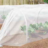 Vidaxl insecten net wit 2 x 50 m polyetheen