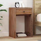 Vidaxl nachtkastje bruin 63 x 30 x 79 cm massief mahoniehout