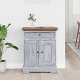 Vidaxl opbergkast 63 x 30 x 79 cm massief mahoniehout