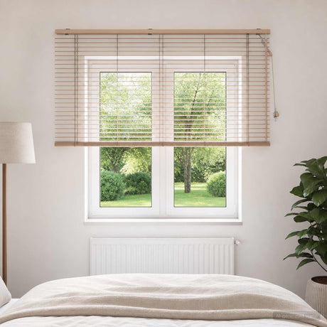 Vidaxl venetiaanse jaloezie eiken look 145 x 130 cm 35 mm