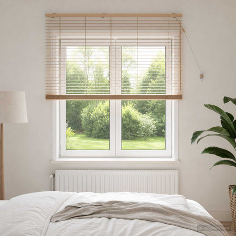 Vidaxl venetiaanse jaloezie eiken look 125 x 160 cm 35 mm